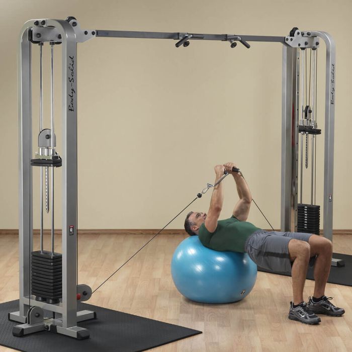 body solid cable crossover machine