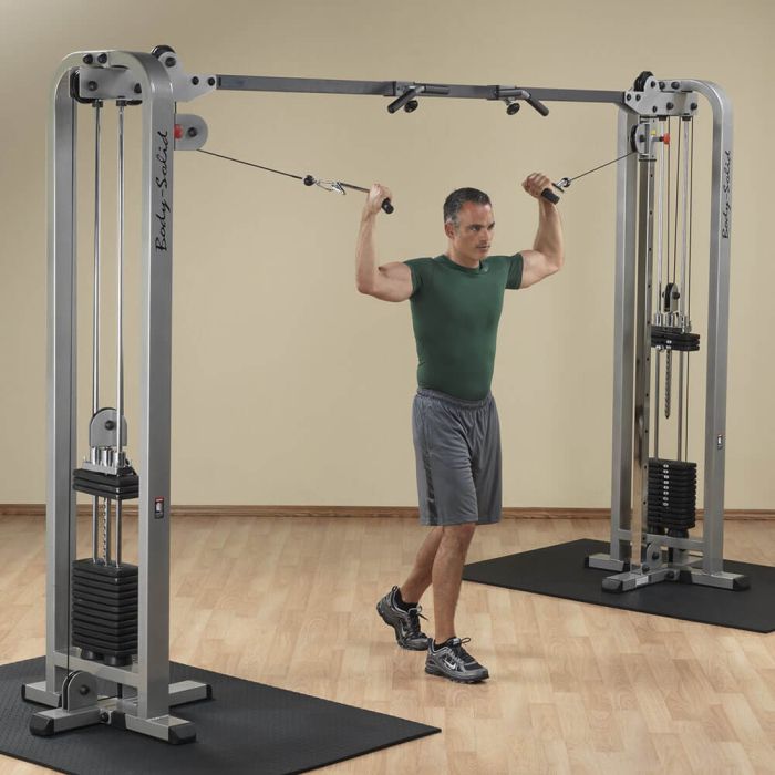 gym cable crossover machine