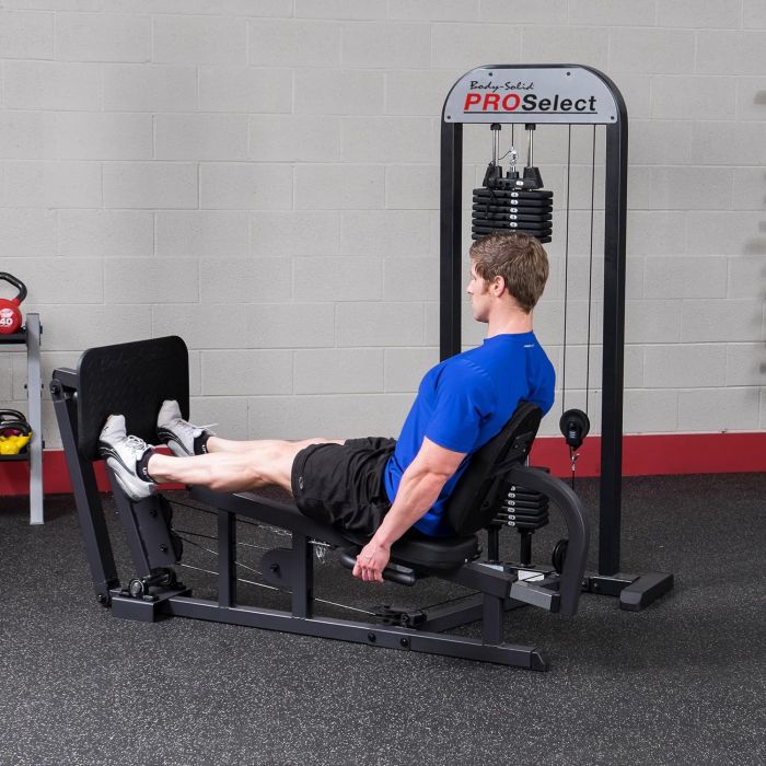 horizontal leg press machine