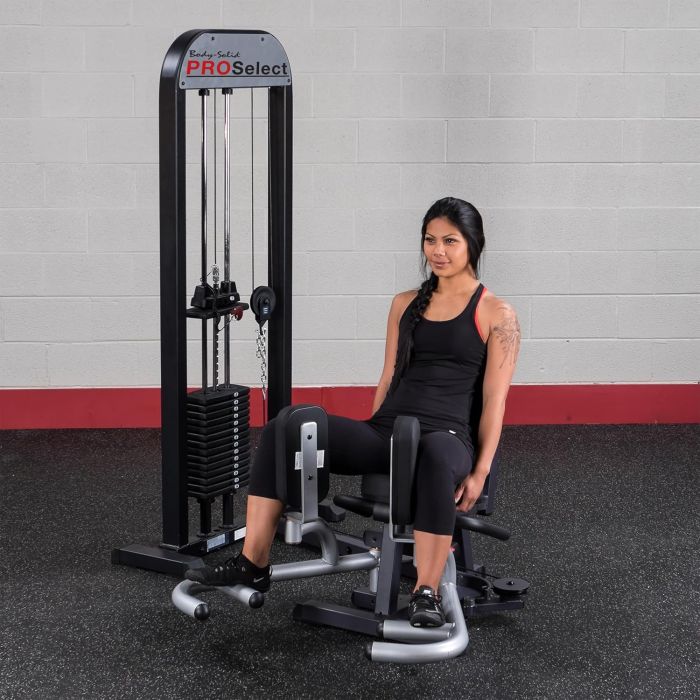 inner and outer thigh-workout machine