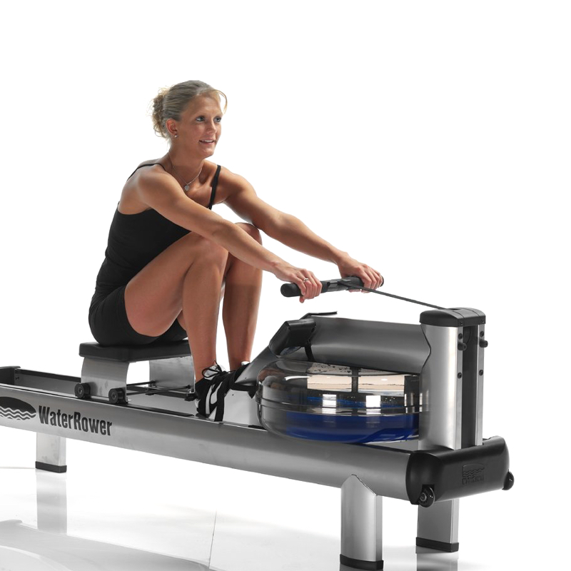 WaterRower M1 HiRise with S4 monitor WaterRower M1 HiRise with S4 monitor
