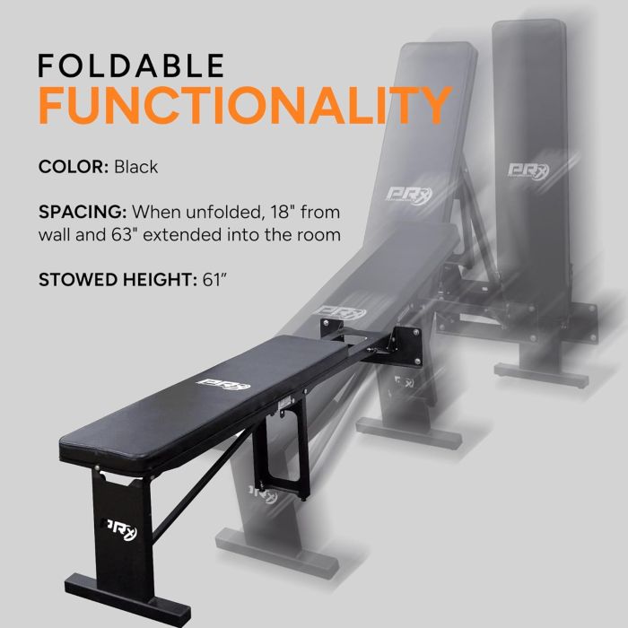 PRx Profile Folding Bench