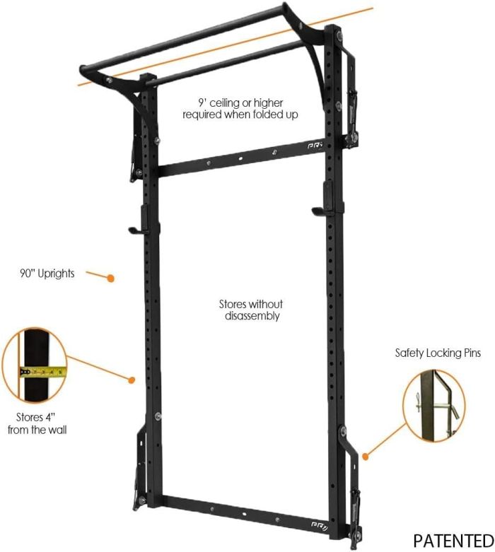 prx performance folding rack2