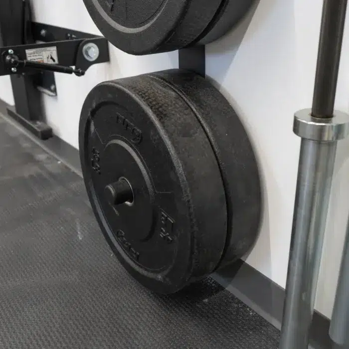 weight storage rack for home gym