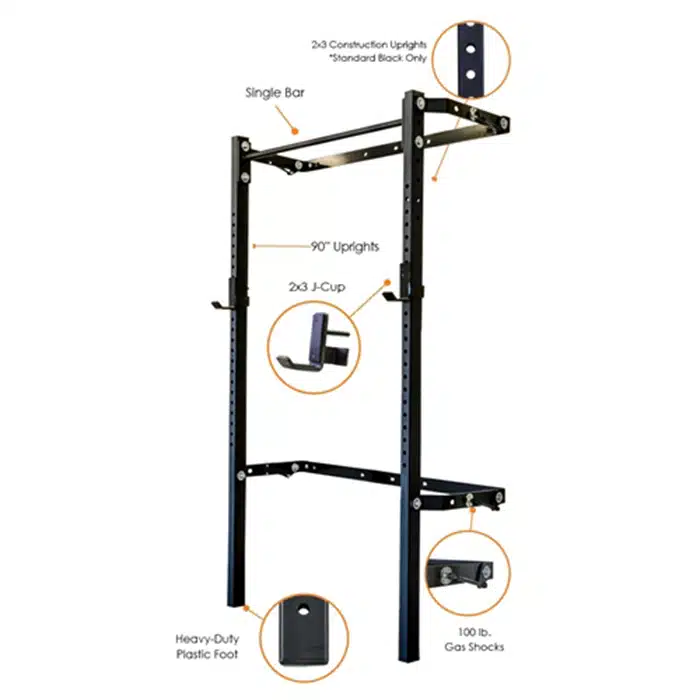 PRX 2x3 Profile Rack with Single Pull-Up Bar products SBBO