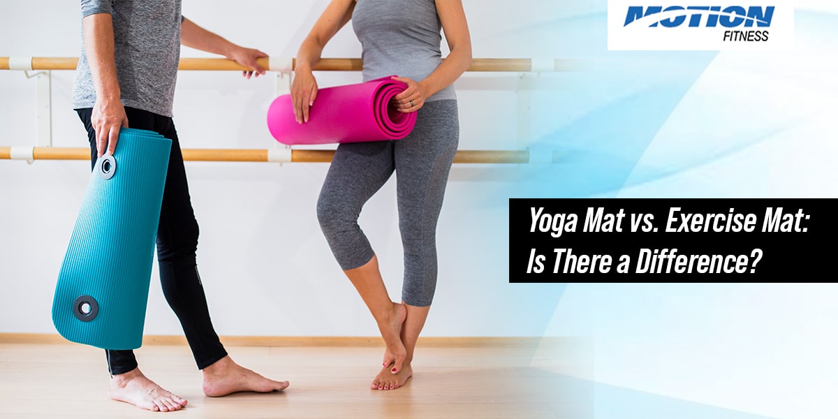 yoga mat vs. exercise mat