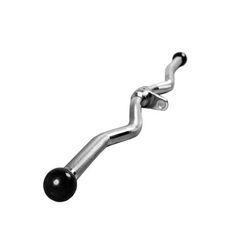 PRx Curl Bar Cable Attachment PX642 Bright Zinc PRx Curl Bar Cable Attachment PX642 Bright Zinc