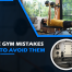 home gym mistakes